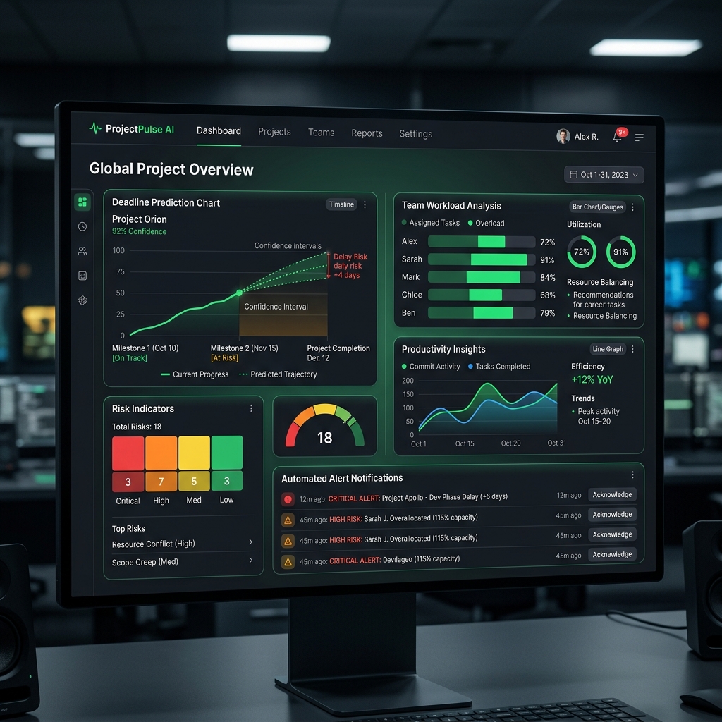 AI Project Monitoring Dashboard